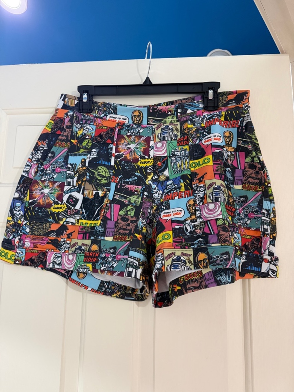 Blackmilk Star Wars Cuffed Shorts